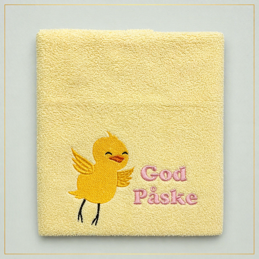 Håndkle - Påskekylling