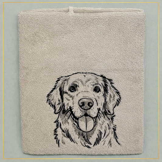 Håndkle - Golden Retriever