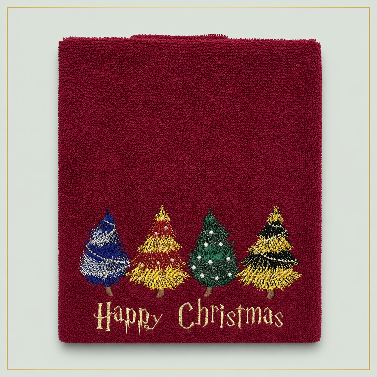Håndkle - Happy Christmas