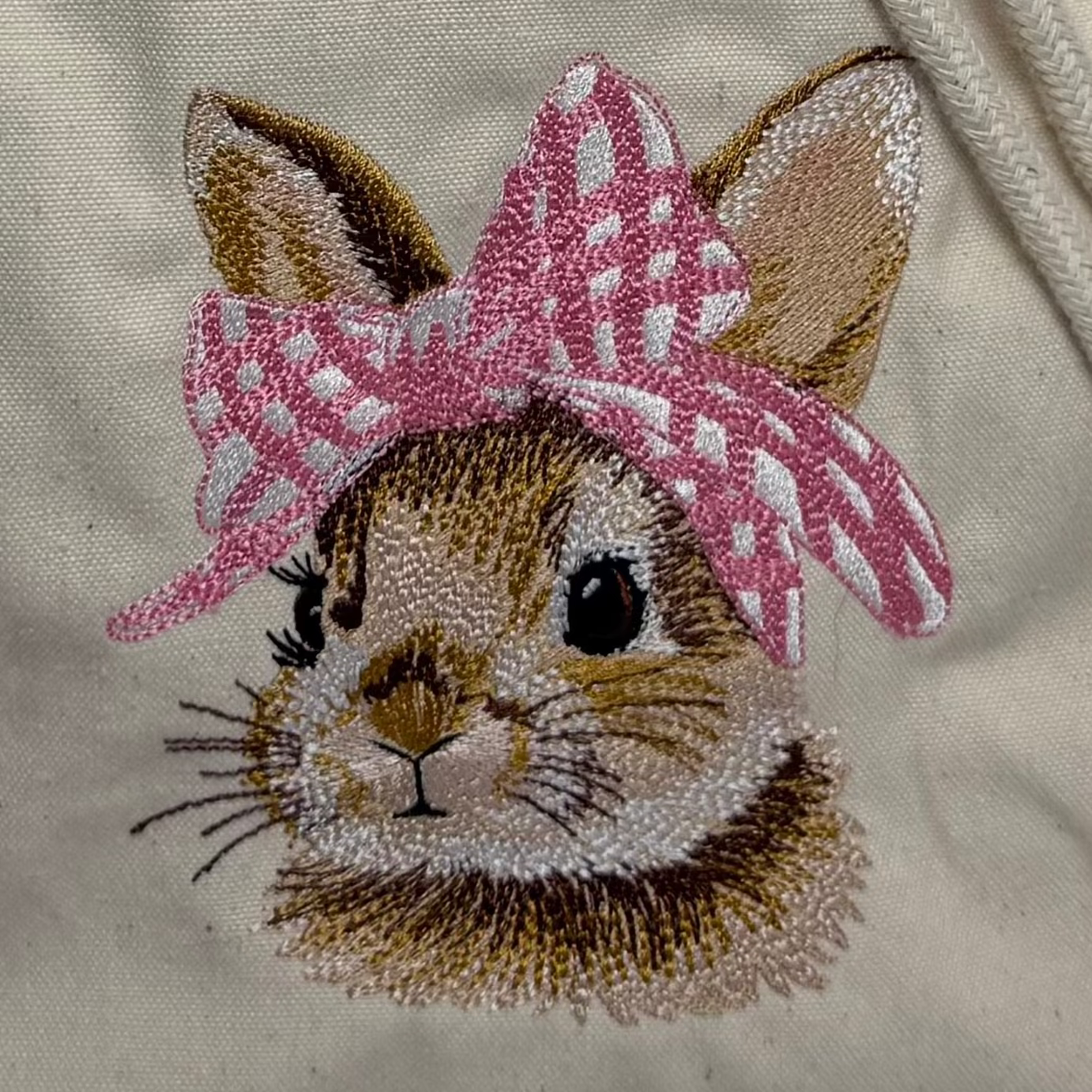 Mini Ryggsekk - Kanin med sløyfe